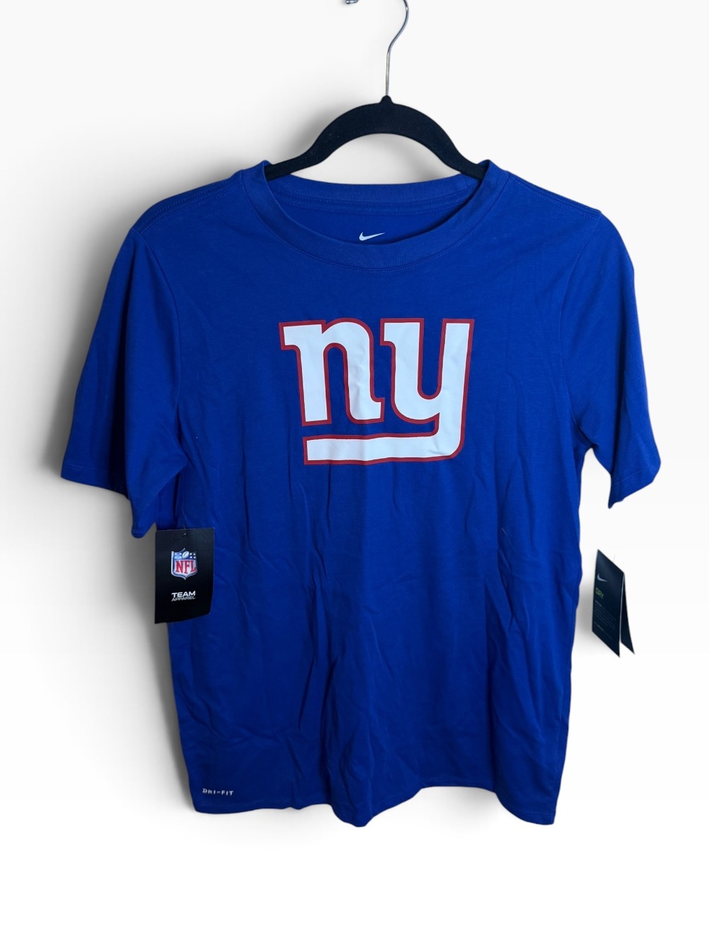 NWT Nike Dri Fit NY Giants Youth Tee